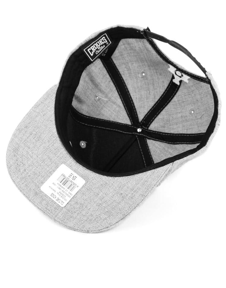Crks 13 Snapback Grey Speckle