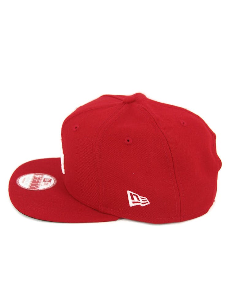 Dodgers Original Fit Snapback Scarlet/white/b