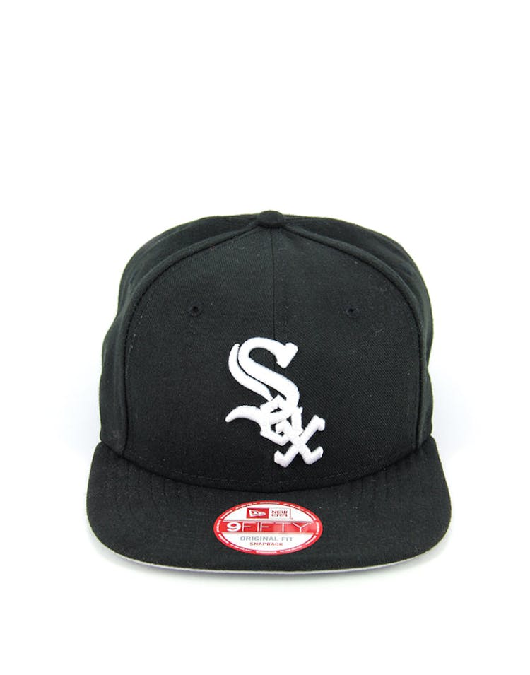 White Sox Orig Fit Snapback Black/grey