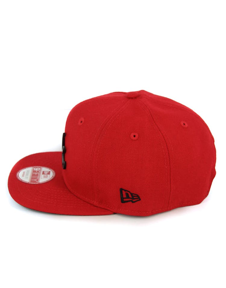 Braves Orig.fit Metal Snapback Scarlet/black