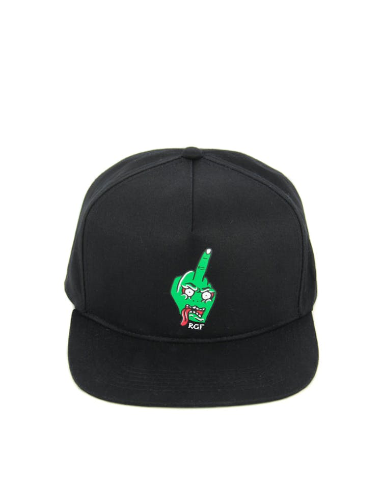 the Finger Snapback Black