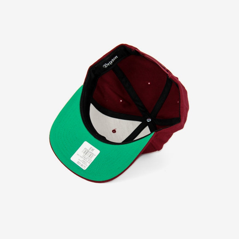 Rival Snapback Burgundy