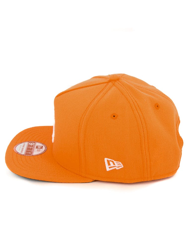Yankees A-frame Snapback Orange/white