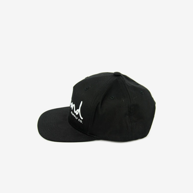 OG Script Logo Snapback Black