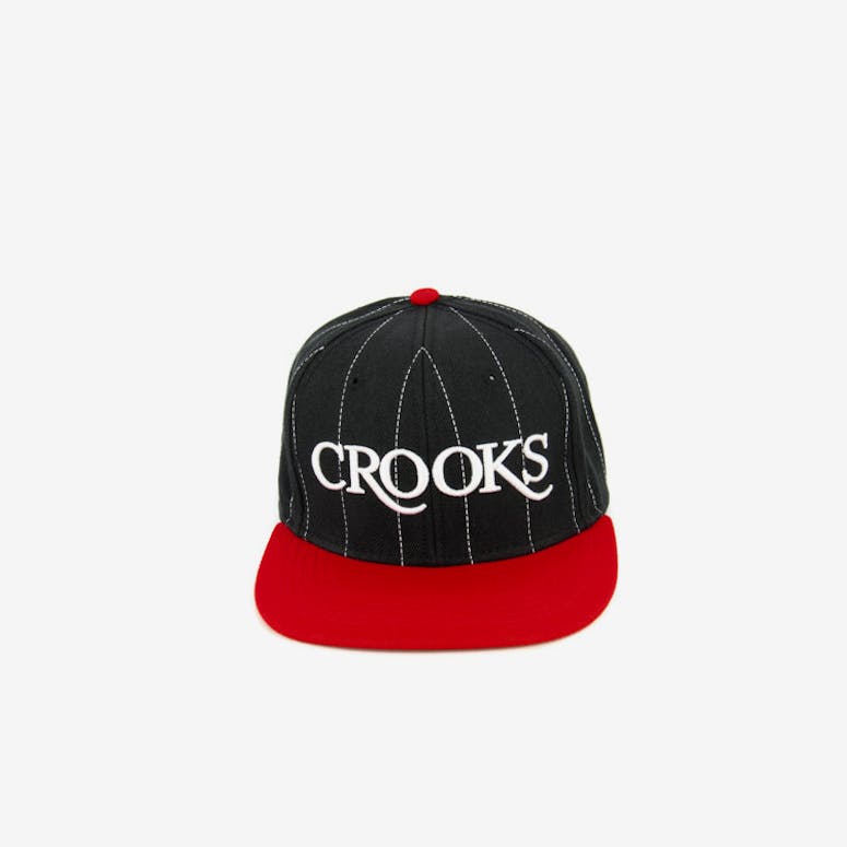 Serif Crooks Snapback Black/red