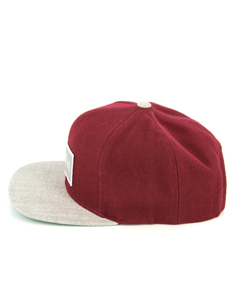 Rift Snap Back Burgundy/lhgrey