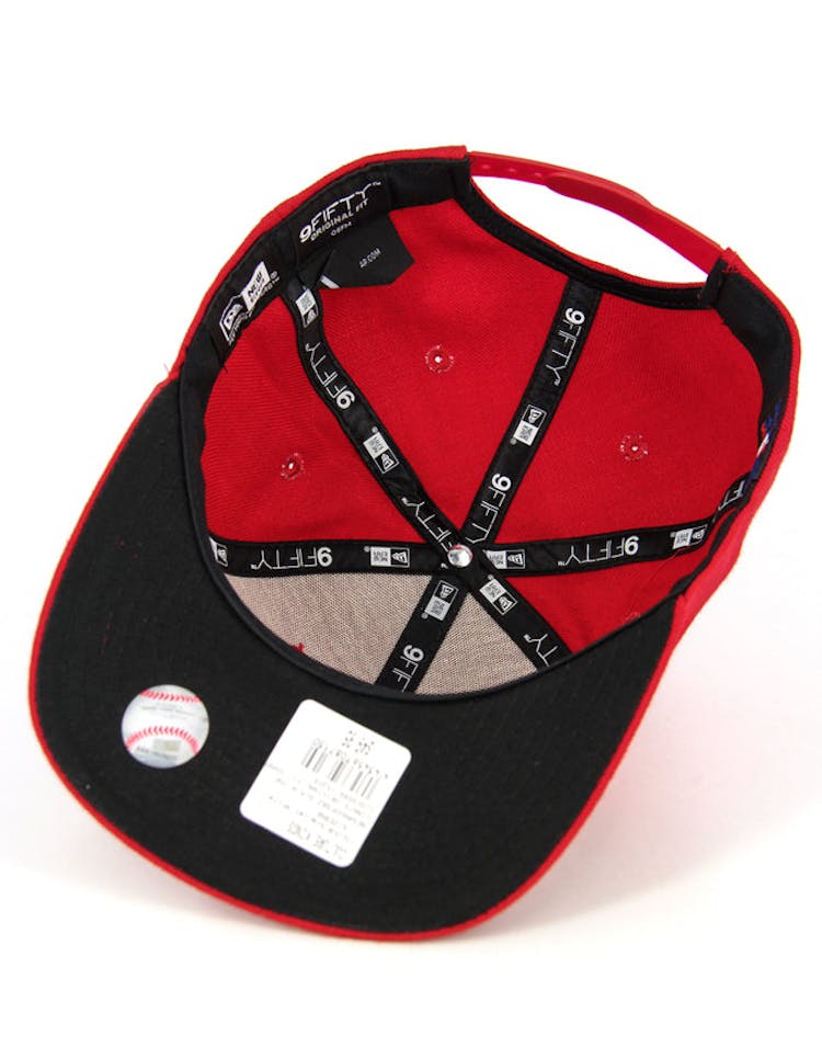 Red Sox Original Fit Snapback Scarlet/white