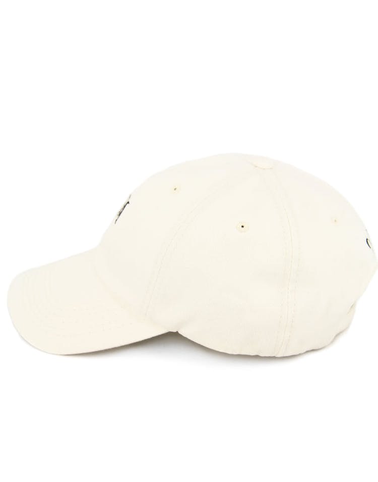Invader Precurve Strapback Cream