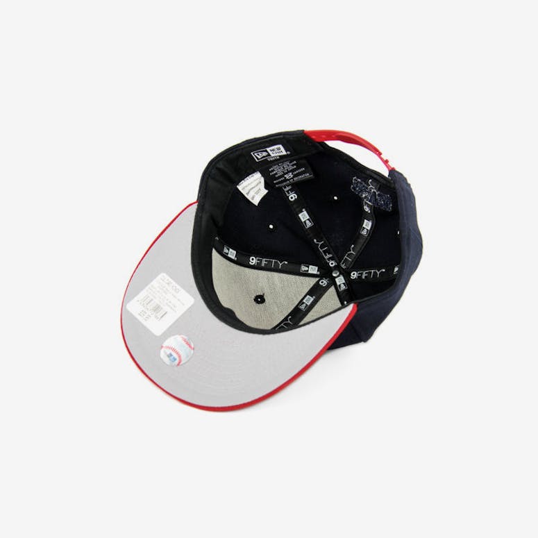 Braves Youth Snapback Navy/red/white