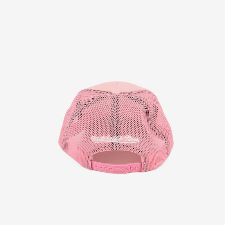 Arch Trucker Snapback Pink/white