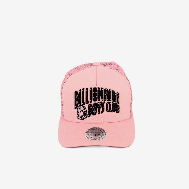 Billionaire Boys Club Arch Trucker Snapback Pink/black