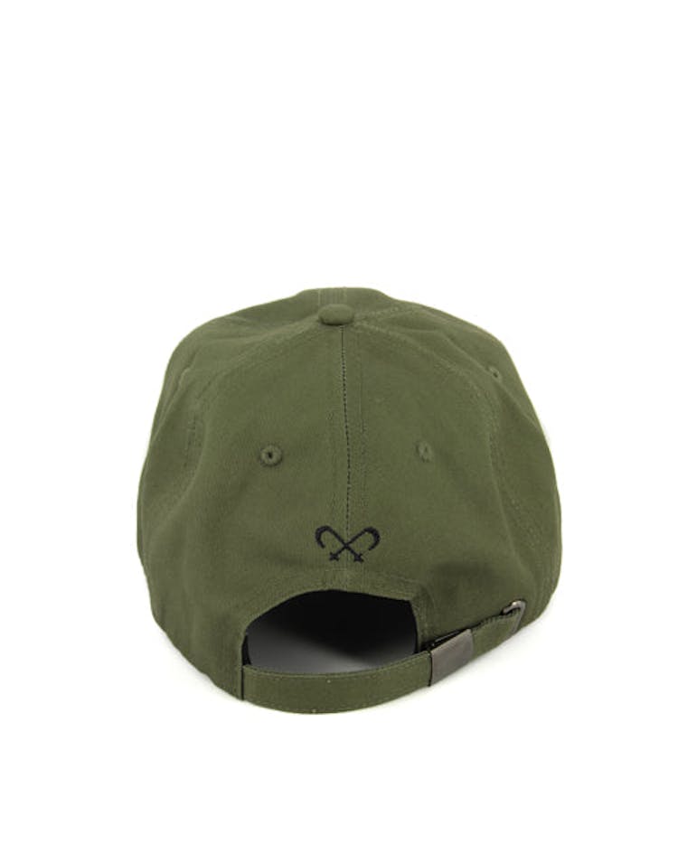 Invader Precurve Strapback Olive