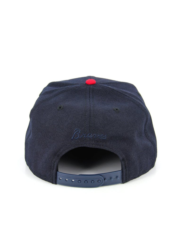 Braves Original Fit Snapback Navy/red/grey