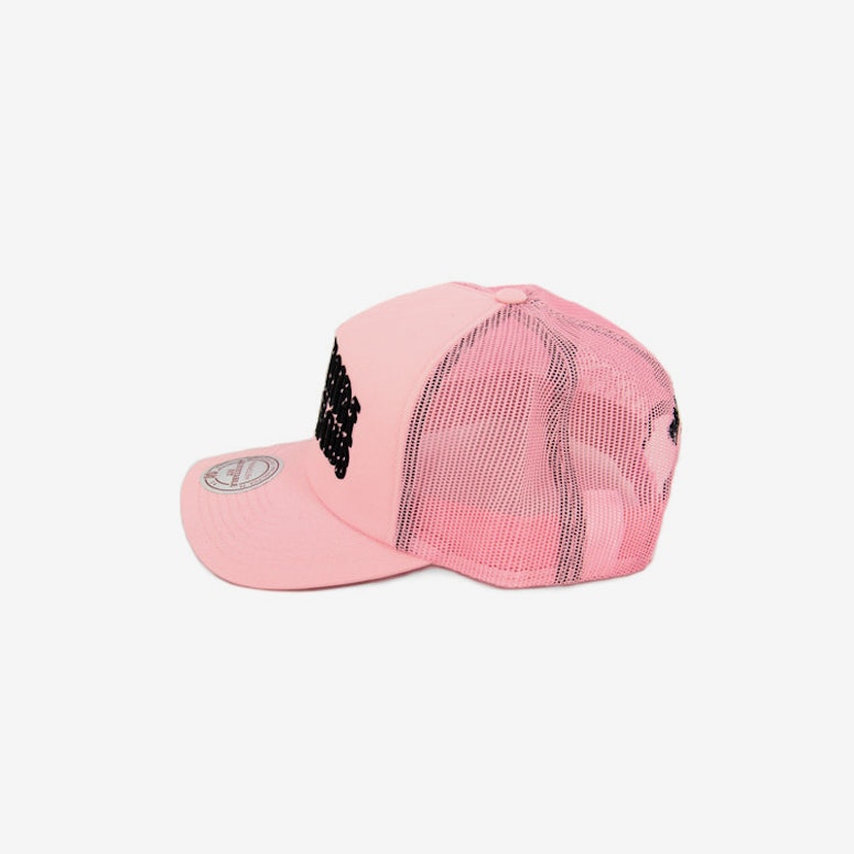 Billionaire Boys Club Arch Trucker Snapback Pink/black