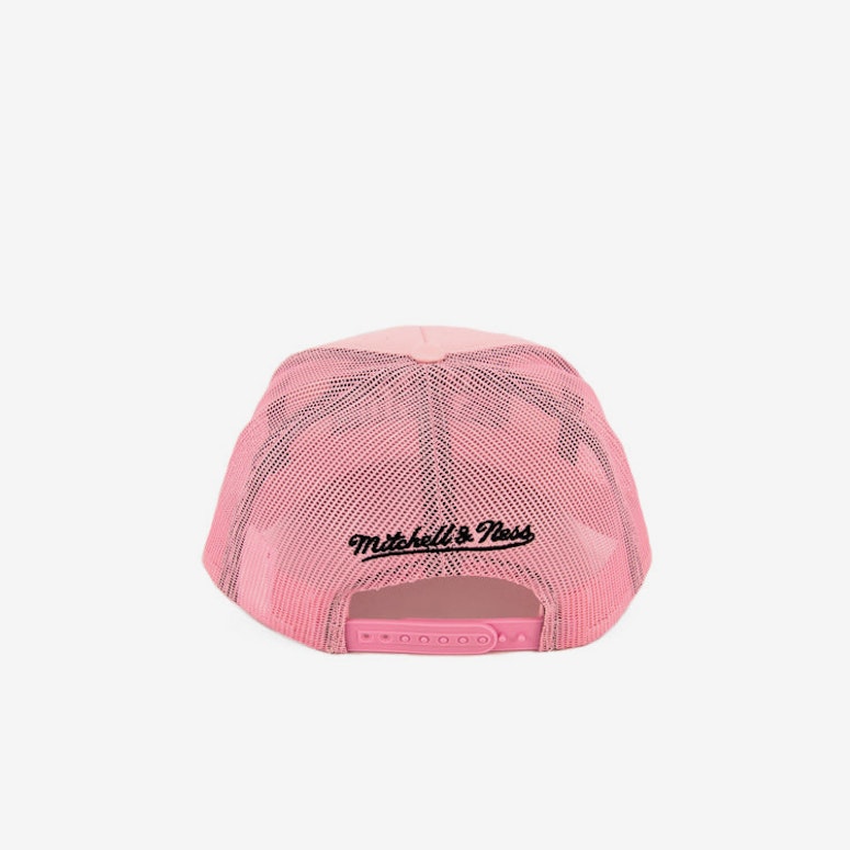 Billionaire Boys Club Arch Trucker Snapback Pink/black