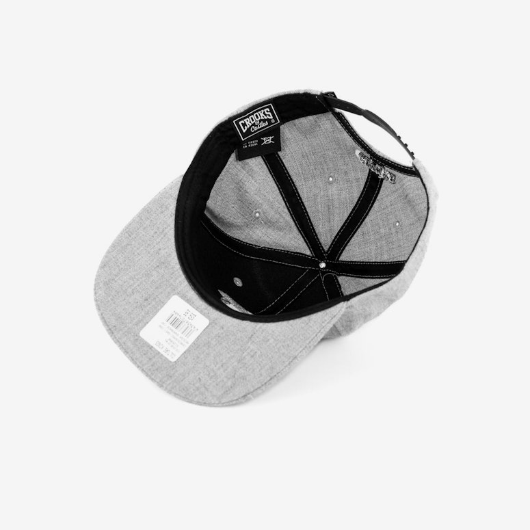 Medusa Snapback Cap Grey
