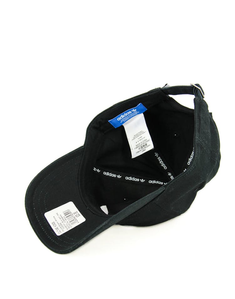 Trefoil Strapback Black/white