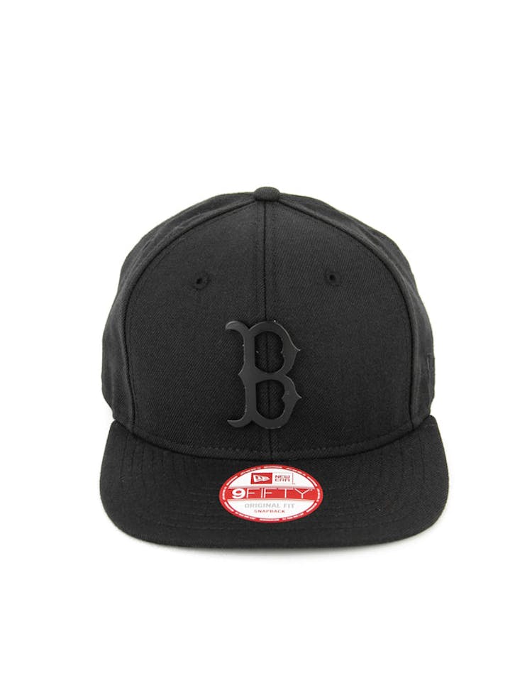 Red Sox Orig.fit Metal Snapback Black/black