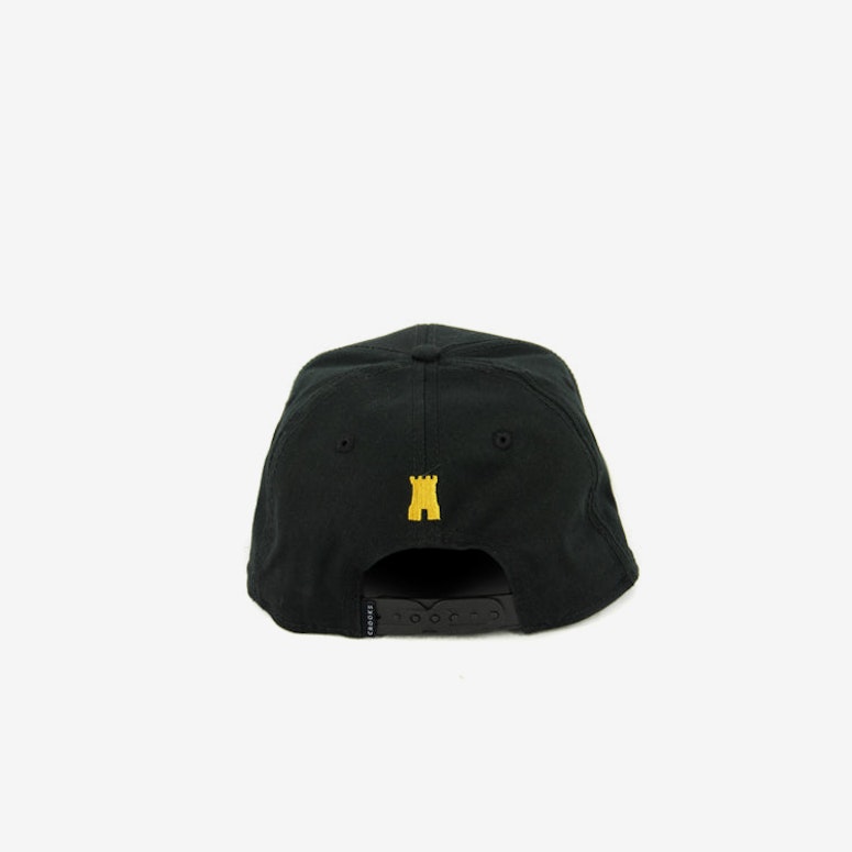 Chain C Snapback Black/gold