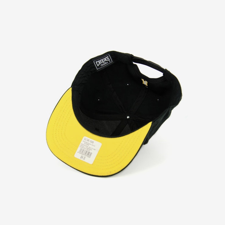 Chain C Snapback Black/gold