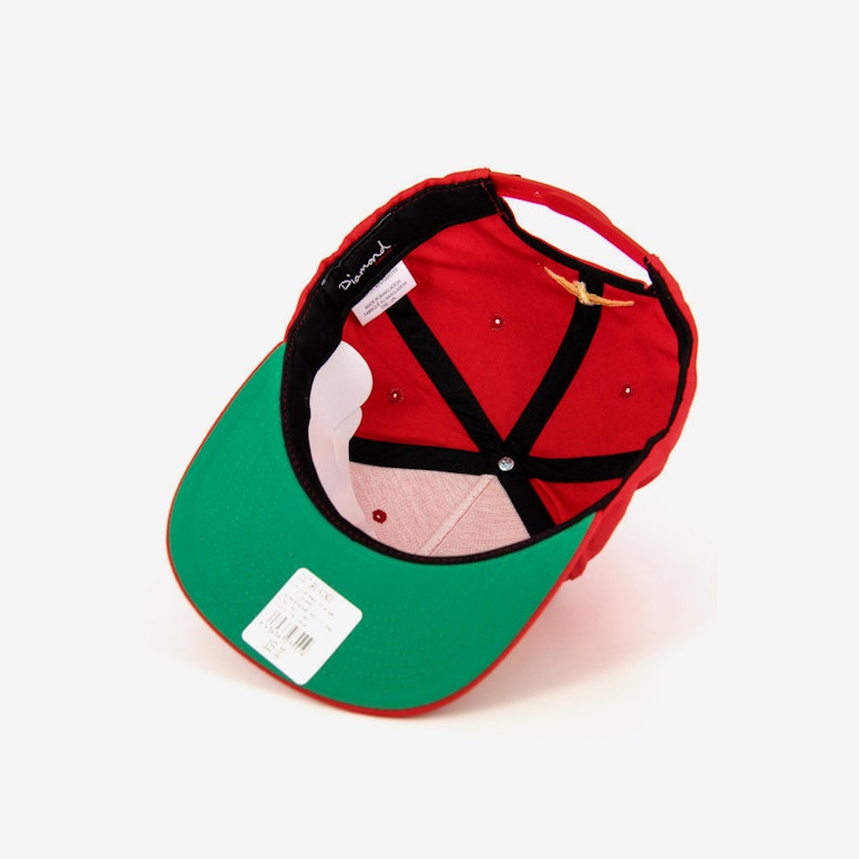 King Adj Cap Red/orange