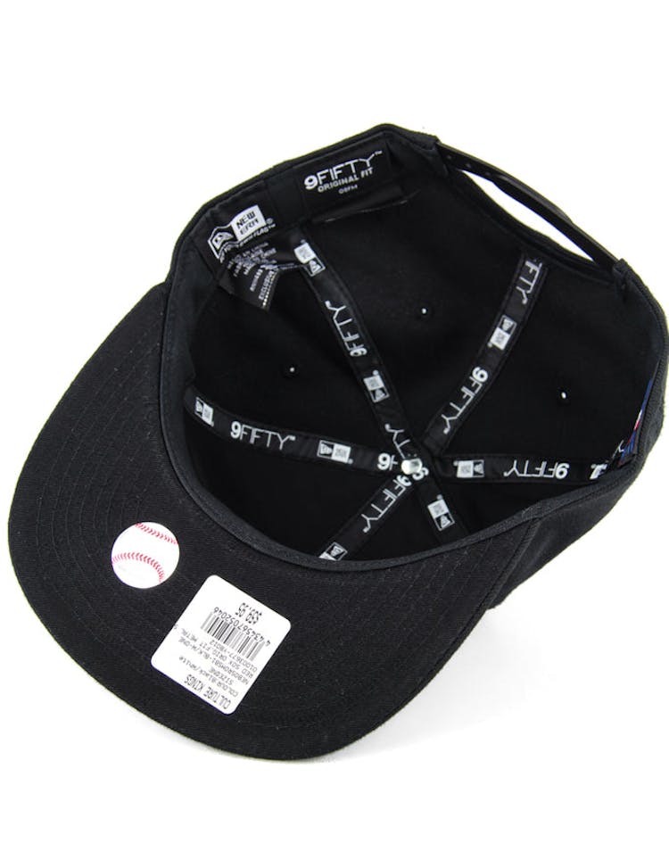Braves Orig.fit Metal Snapback Black/white