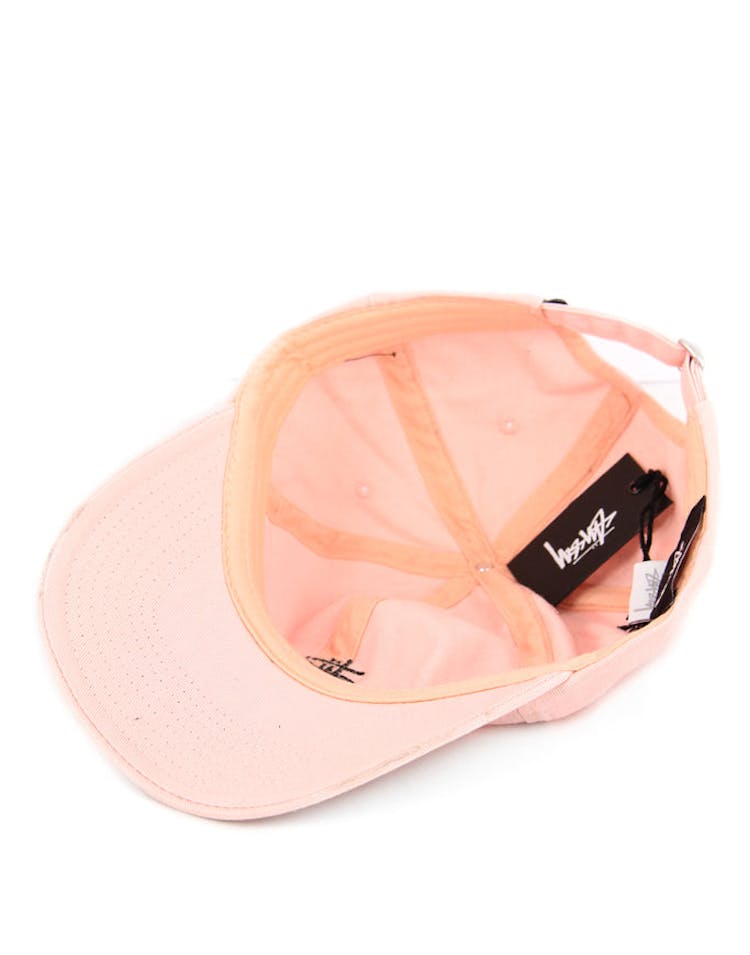Basic Washed Strapback Pink