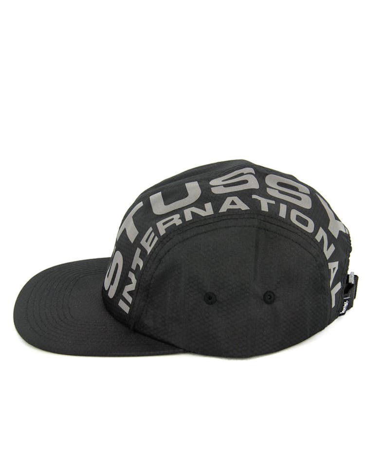 Reflective Camp Cap Black