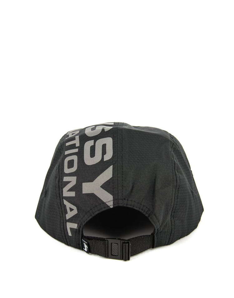 Reflective Camp Cap Black