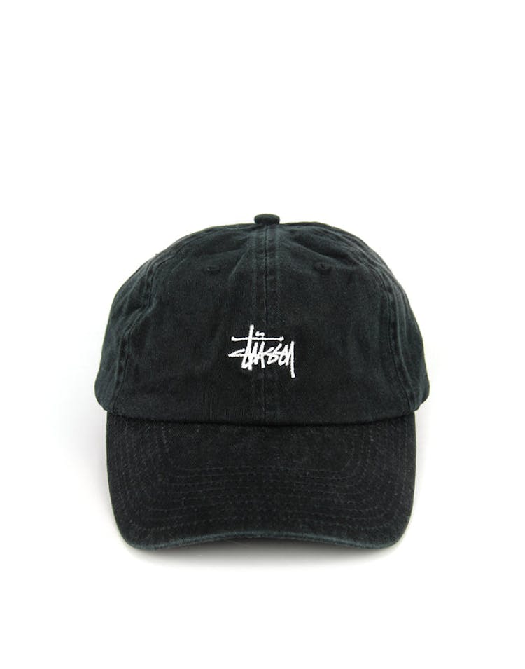 Basic Washed Strapback Black