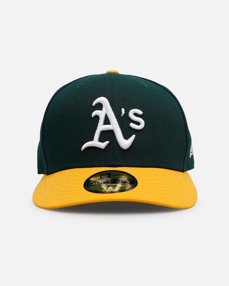 New Era Oakland Athletics 'Core Fitteds' 59FIFTY Fitted Green/Yellow/OTC