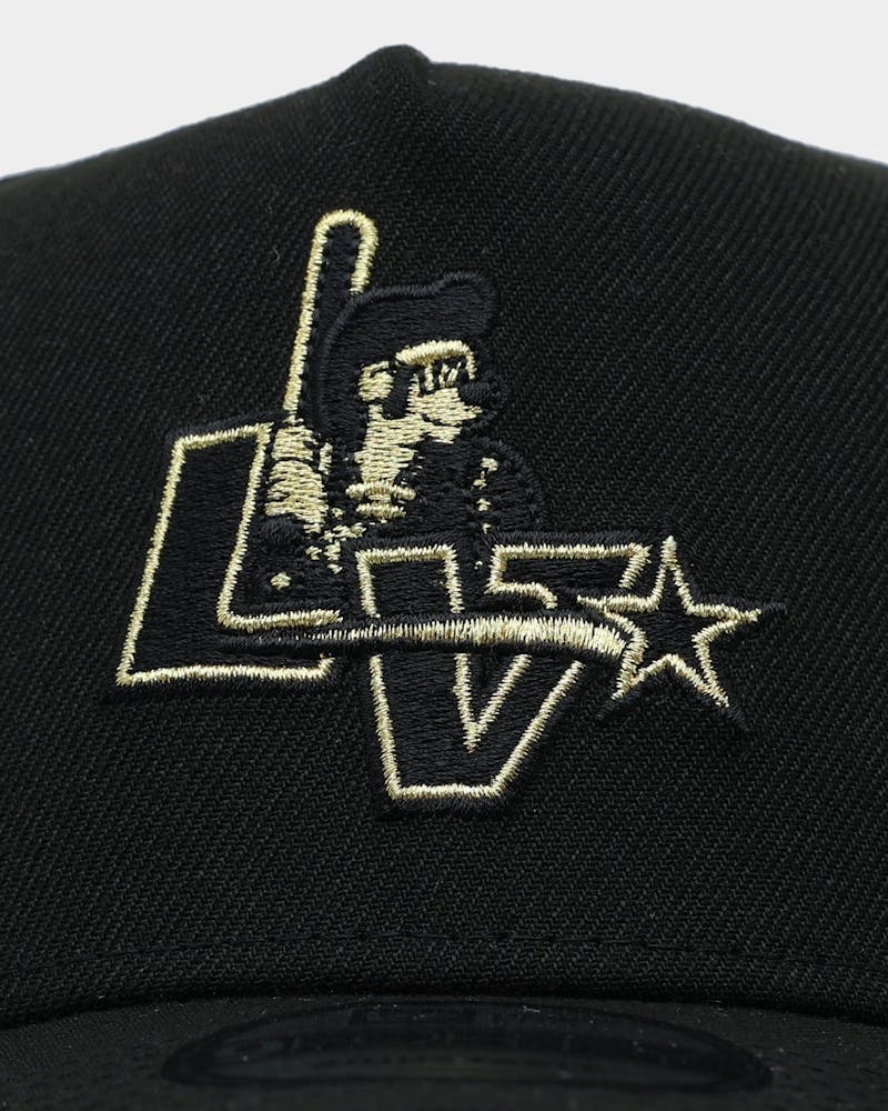New Era Las Vegas Stars 'Gold Links' 9FORTY A-Frame Snapback Black thumbnail - 4