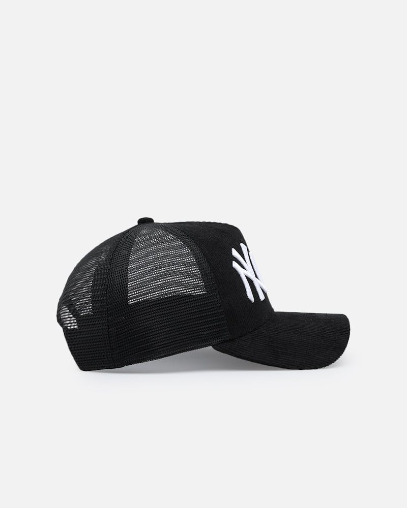 New Era New York Yankees X Los Angeles Dodgers 'Dual Logo' 9FORTY A-Frame Trucker Snapback Black