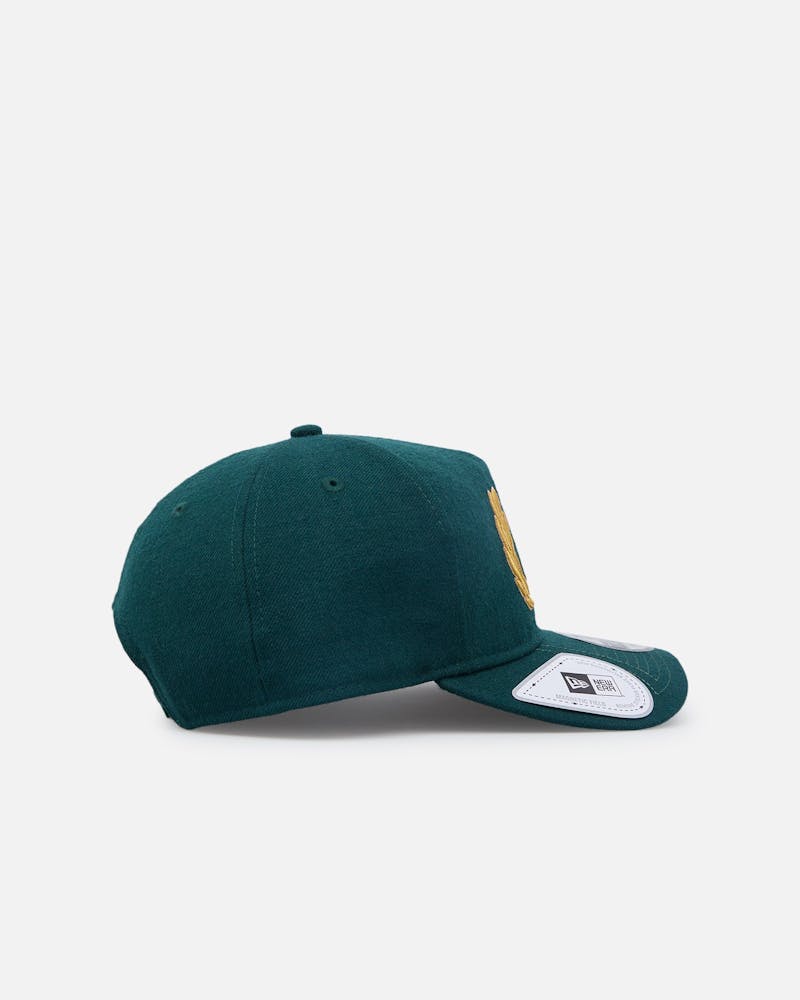 New Era Houston Astros 'Heritage Golf' Pre-Curved Golfer Snapback Cilantro Green