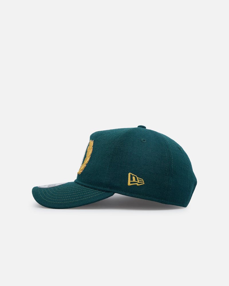 New Era Houston Astros 'Heritage Golf' Pre-Curved Golfer Snapback Cilantro Green