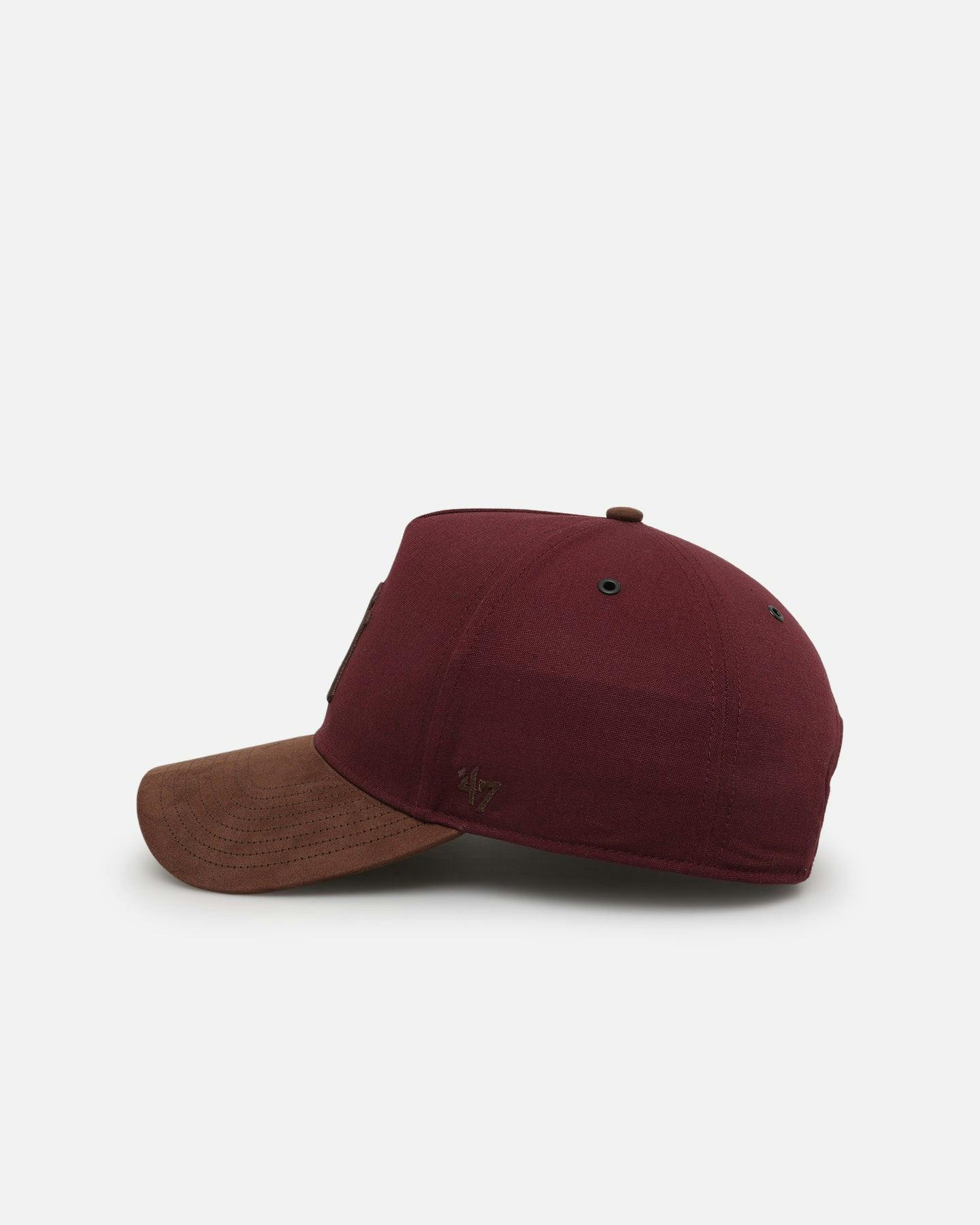 47 Brand New York Yankees 'Cherry Pie' Offside DT Snapback Dark Maroon