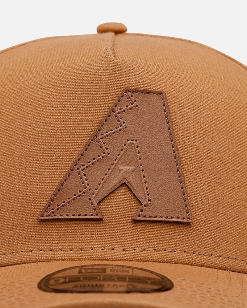 New Era Arizona Diamondbacks 'Wheat Canvas' 9FORTY AFrame Snapback Wh Culture Kings US