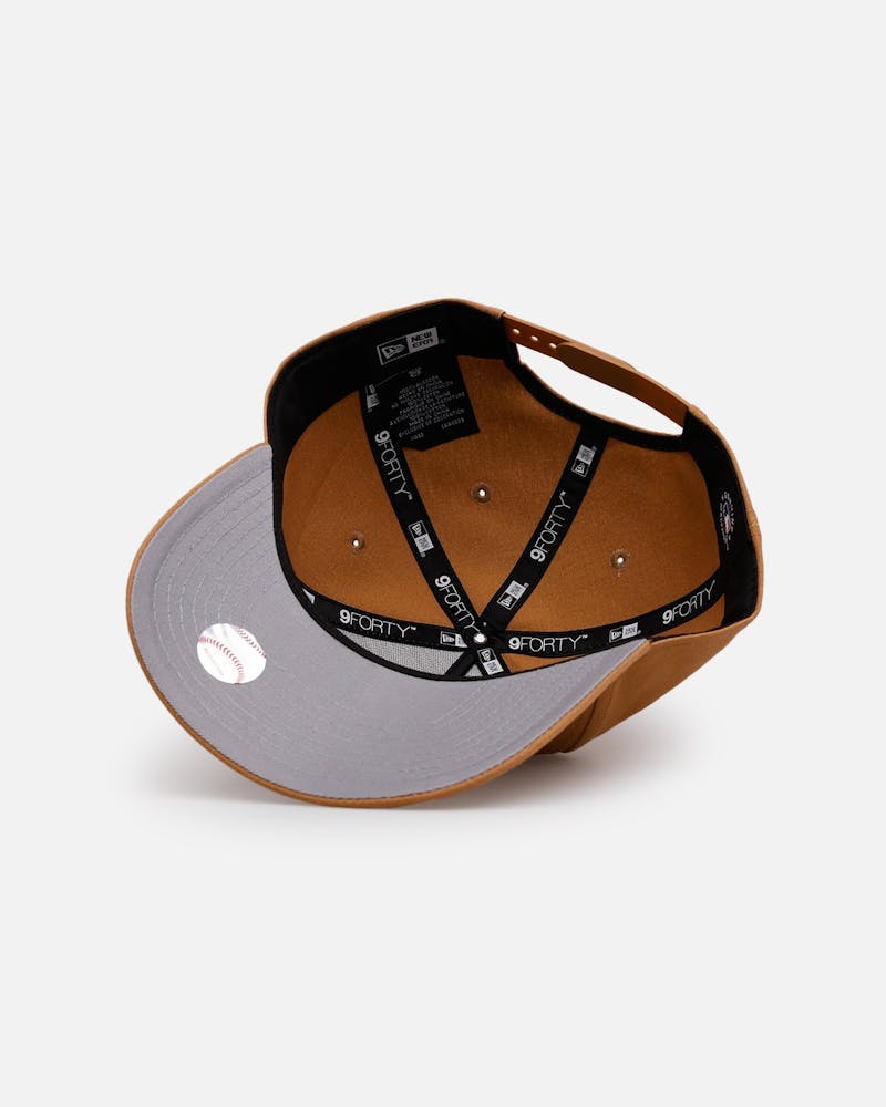 New Era Arizona Diamondbacks 'Wheat Canvas' 9FORTY AFrame Snapback Wh Culture Kings US