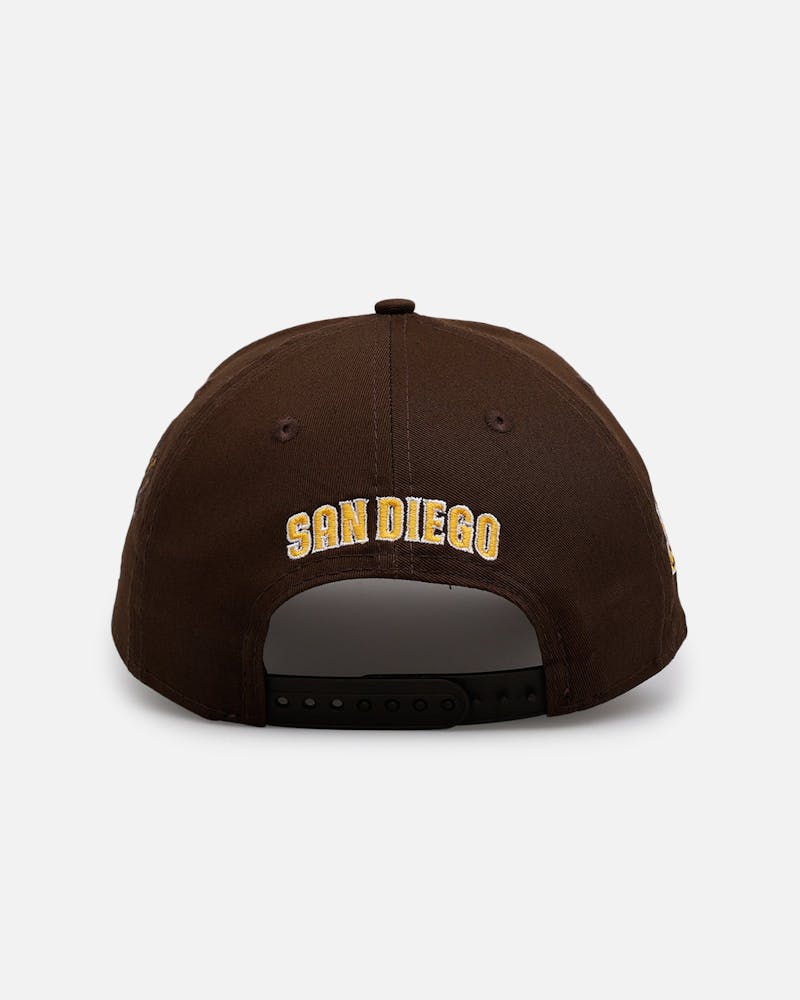 New Era San Diego Padres 'City Icons' 9FORTY A-Frame Snapback Brown