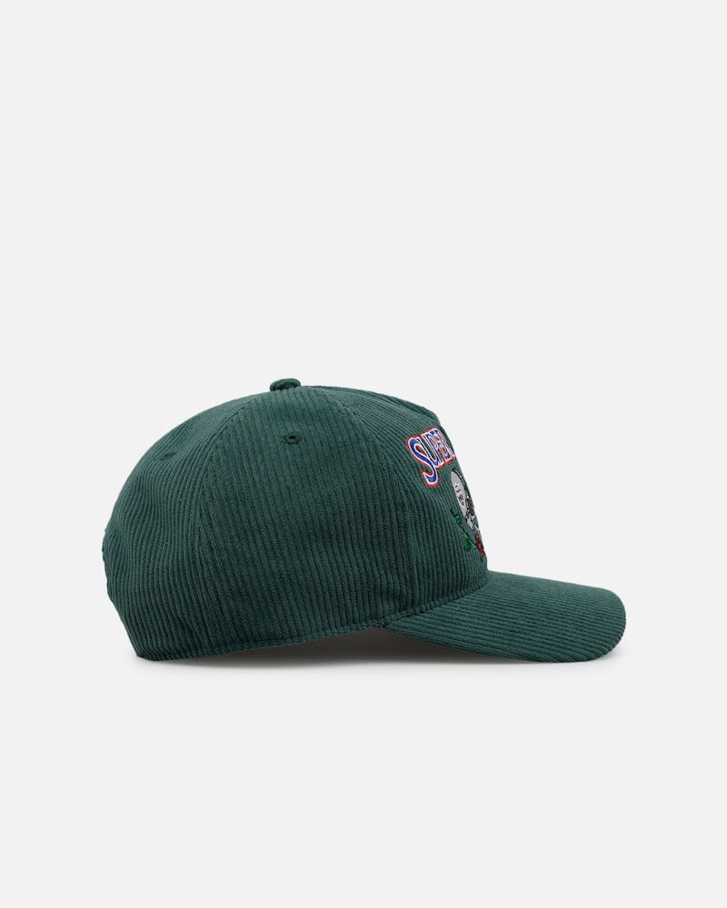 47 Brand Super Bowl XI 'Vintage Super Bowl' 47 Hitch Corduroy Snapback Green