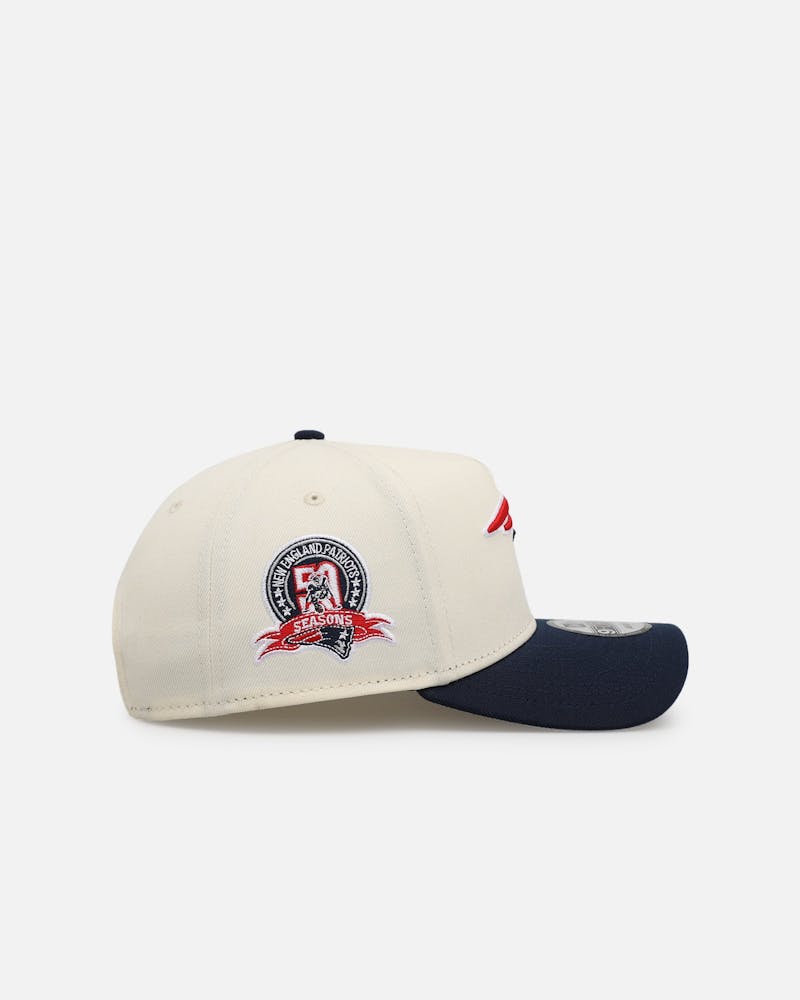New Era New England Patriots 'NFL Kickoff' 9FORTY A-Frame Snapback Chrome