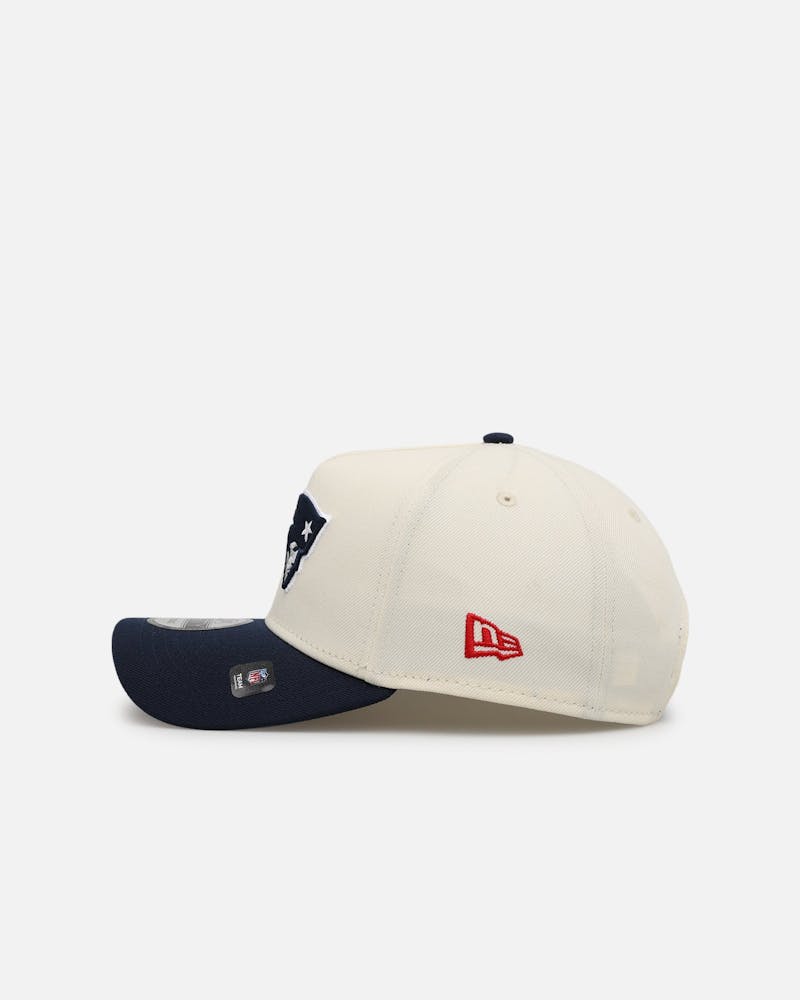 New Era New England Patriots 'NFL Kickoff' 9FORTY A-Frame Snapback Chrome