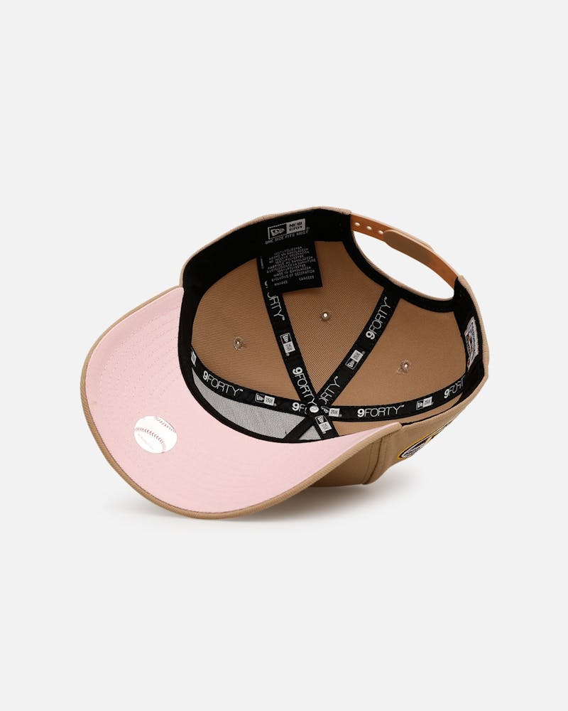 New Era San Diego Padres 'Tan Pink' 9FORTY A-Frame Snapback Tan