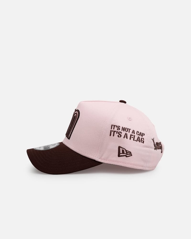 New Era Mexico National Baseball Team 'Mexico Spring Delivery' 9FORTY A-Frame Snapback Pink/Brown