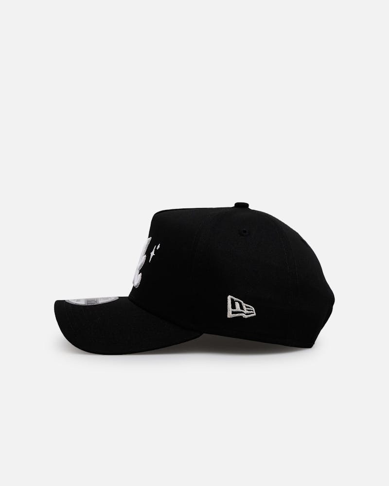 New Era Atlanta Braves 'Grit 3.0' 9FORTY A-Frame Snapback Black/White