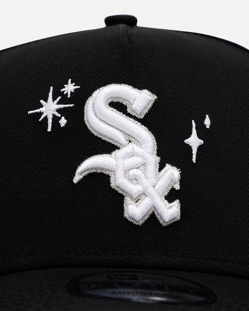 New Era Chicago White Sox 'Grit 3.0' 9FORTY A-Frame Snapback Black/White