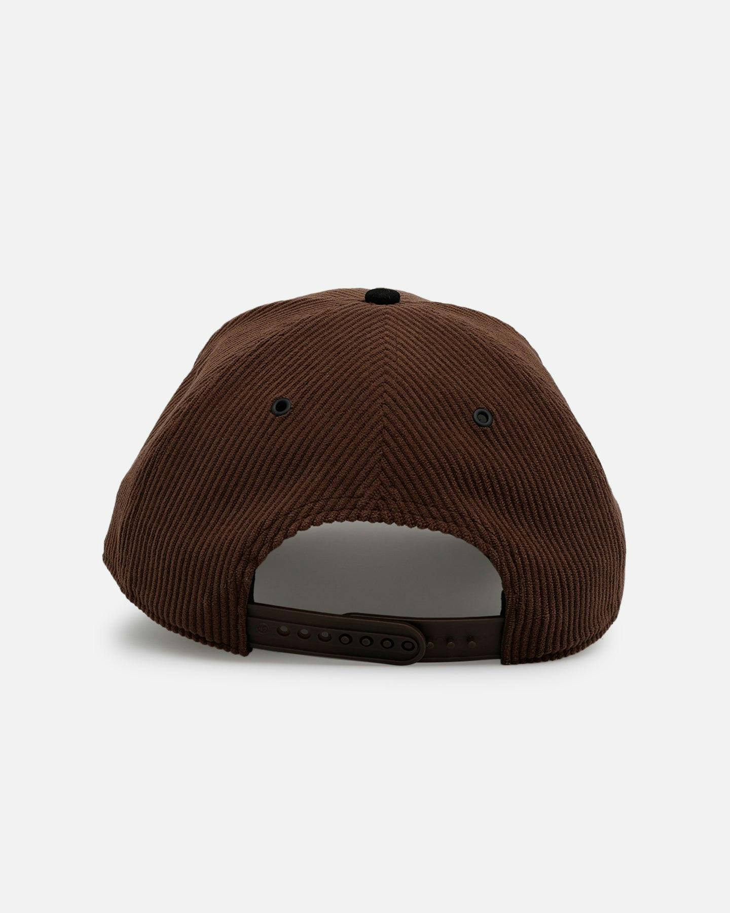 47 Brand New York Yankees 'Barren' Offside DT Corduroy Snapback Brown/Black