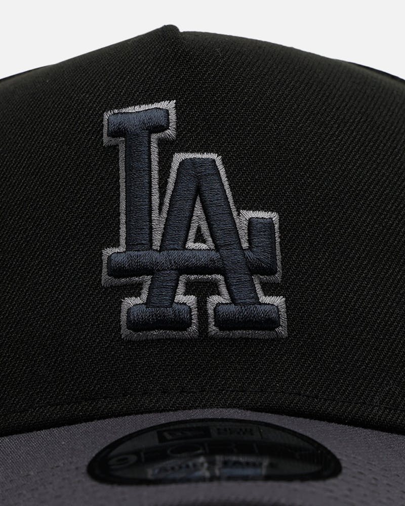 New Era Los Angeles Dodgers 'Stealth' 9FORTY A-Frame Snapback Black/Charcoal