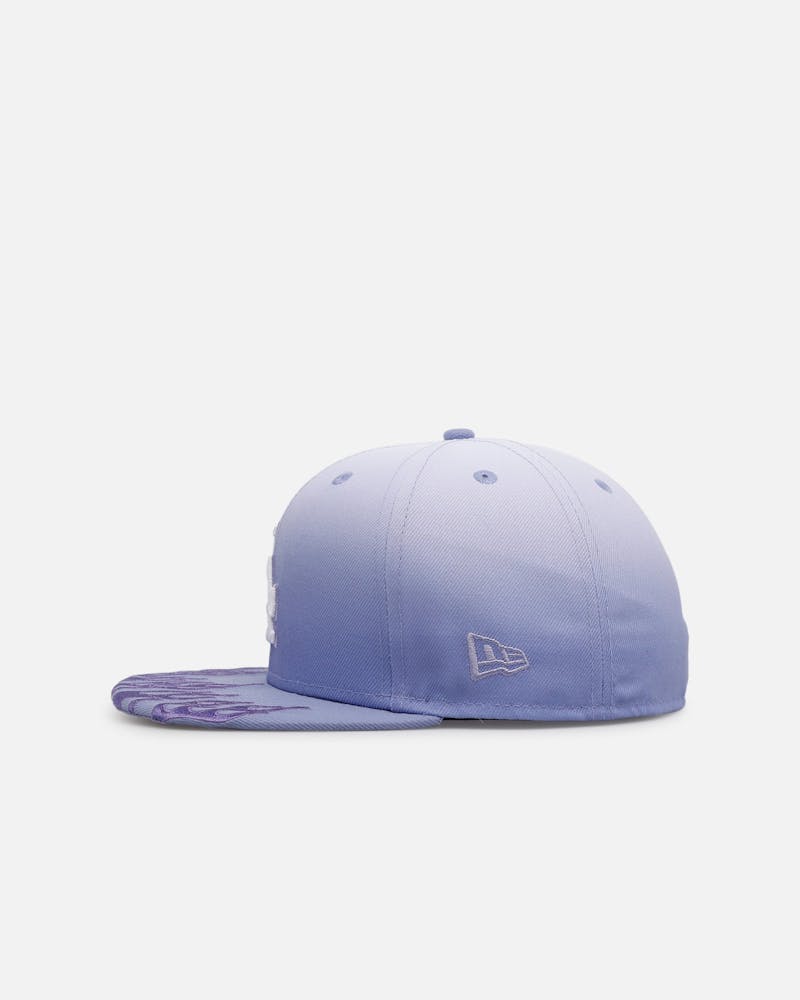 New Era Los Angeles Dodgers 'Sundye Flames' 59FIFTY Fitted Lavender