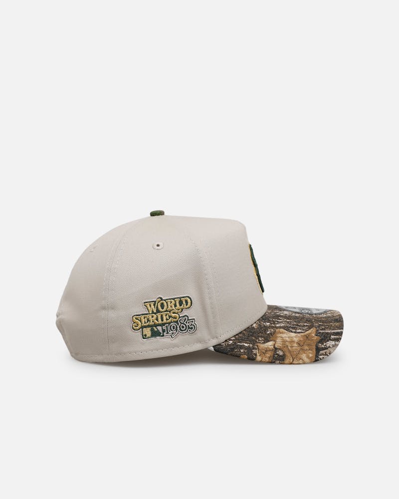 New Era Baltimore Orioles 'Real Tree Stone' 9FORTY A-Frame Snapback Stone